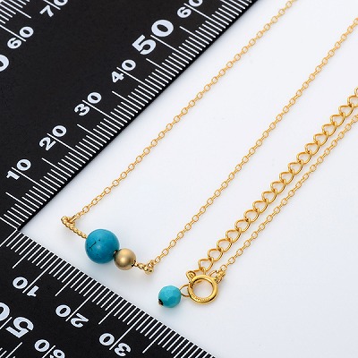 ゴールドフィルドネックレス