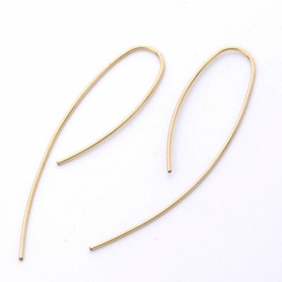 ゴールドフィルドフックピアス
