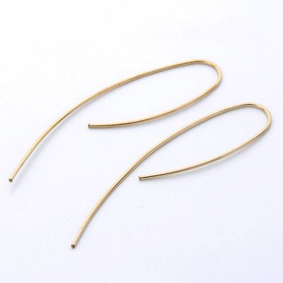 ゴールドフィルドフックピアス
