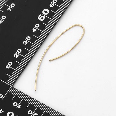 ゴールドフィルドフックピアス