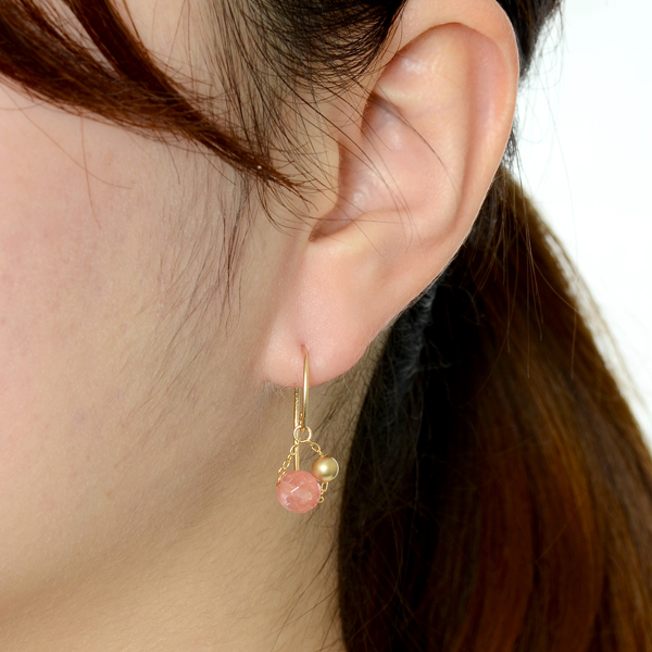 ゴールドフィルドピアス