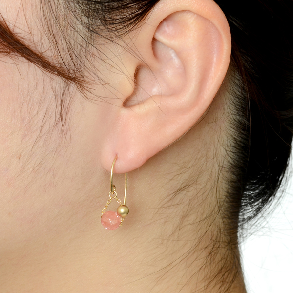 ゴールドフィルドピアス