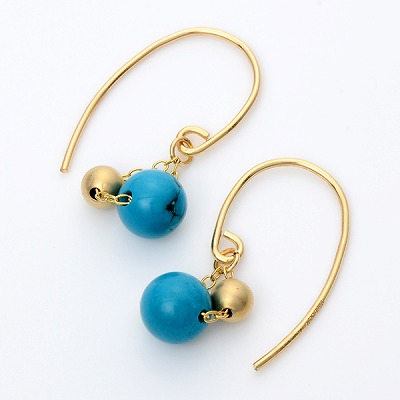 ゴールドフィルドピアス