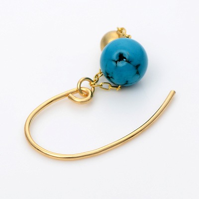 ゴールドフィルドピアス