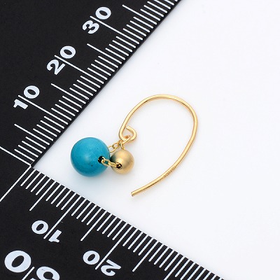 ゴールドフィルドピアス