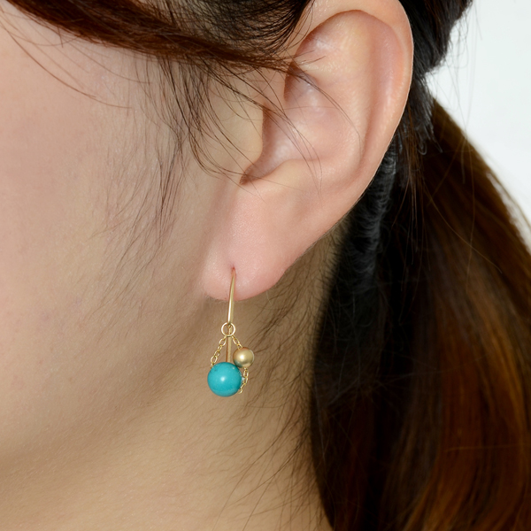 ゴールドフィルドピアス