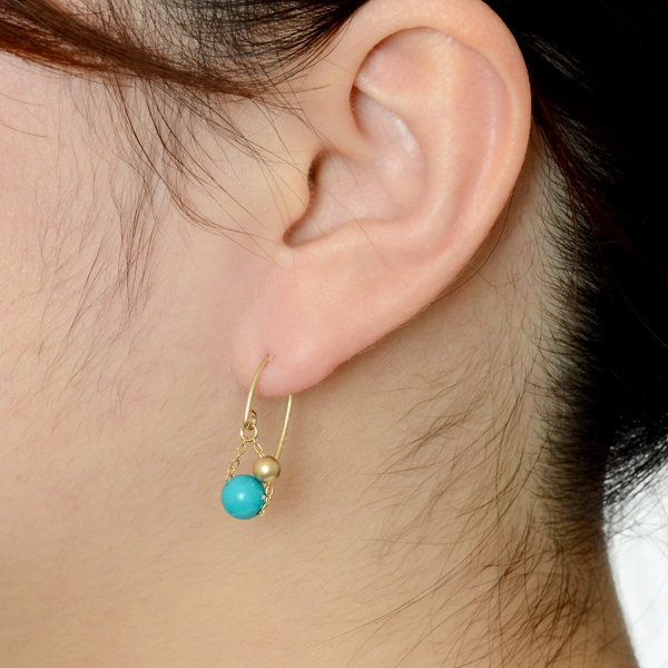 ゴールドフィルドピアス