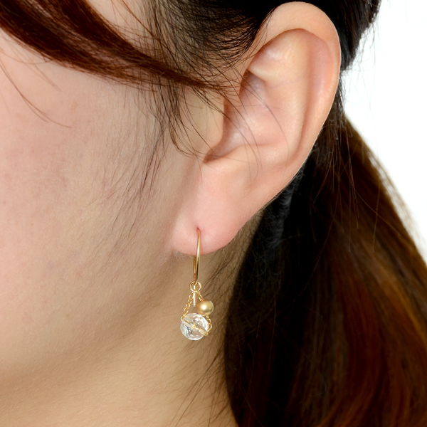 ゴールドフィルドピアス