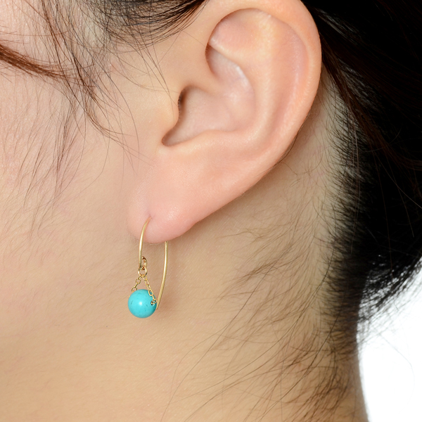 ゴールドフィルドピアス