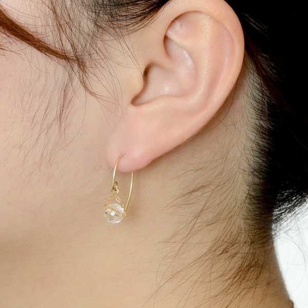 ゴールドフィルドピアス