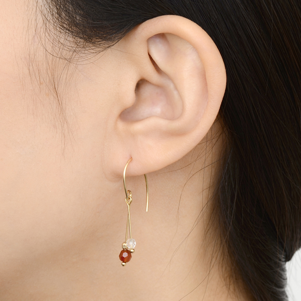 ゴールドフィルドピアス