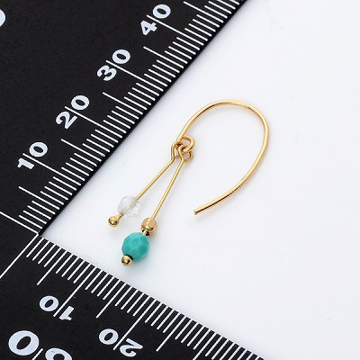 ゴールドフィルドピアス