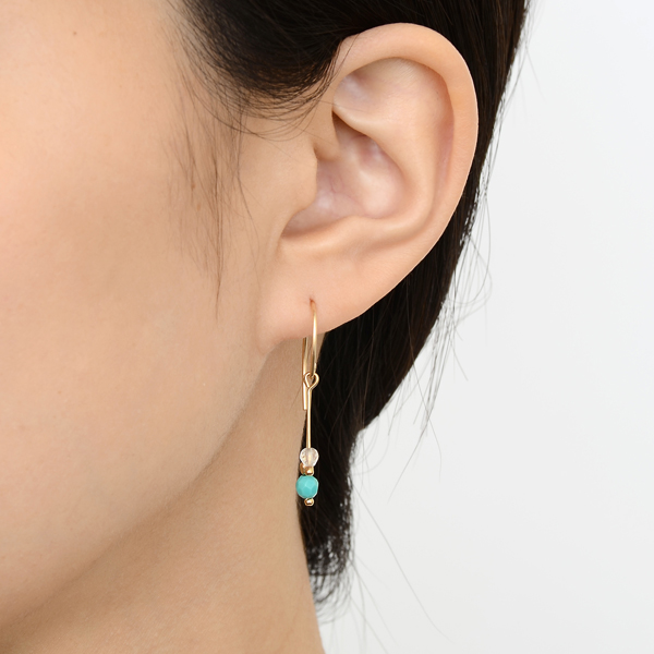 ゴールドフィルドピアス