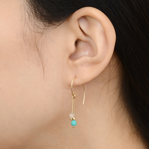 ゴールドフィルドピアス