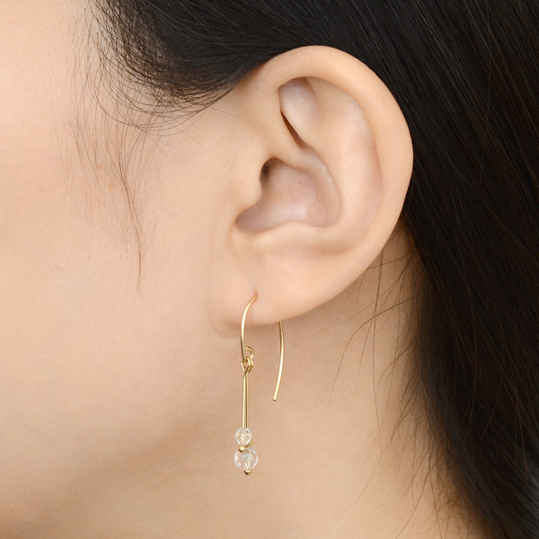 ゴールドフィルドピアス