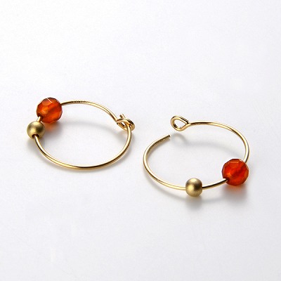 K14ゴールドフィルドピアス