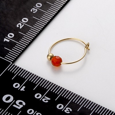 K14ゴールドフィルドピアス