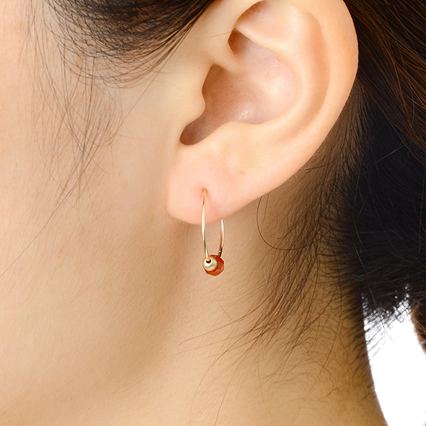 K14ゴールドフィルドピアス