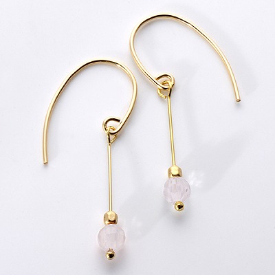 K14ゴールドフィルドピアス