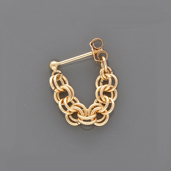 ゴールドフィルドピアス