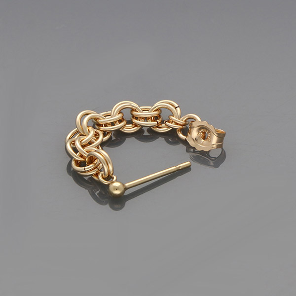 ゴールドフィルドピアス