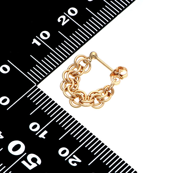 ゴールドフィルドピアス