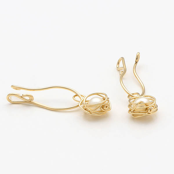 ゴールドフィルドイヤリング