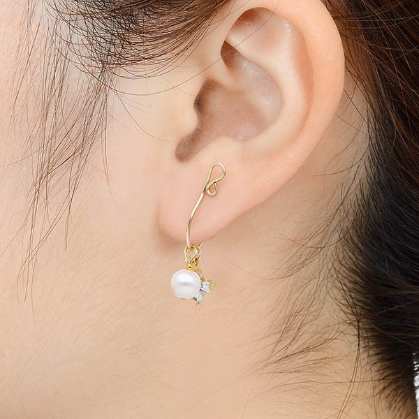 ゴールドフィルドイヤリング