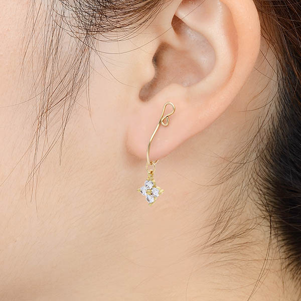 ゴールドフィルドイヤリング