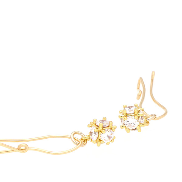 ゴールドフィルドイヤリング