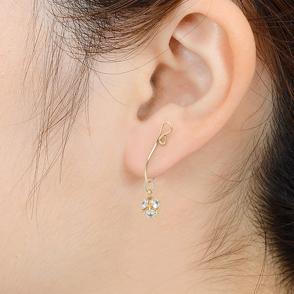 ゴールドフィルドイヤリング