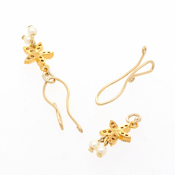 ゴールドフィルドイヤリング