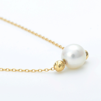 イエローゴールドネックレス