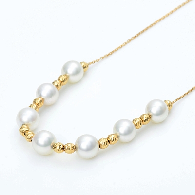 イエローゴールドネックレス