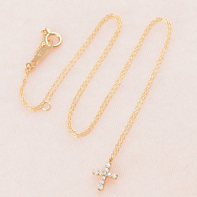 イエローゴールドネックレス