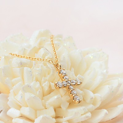 イエローゴールドネックレス