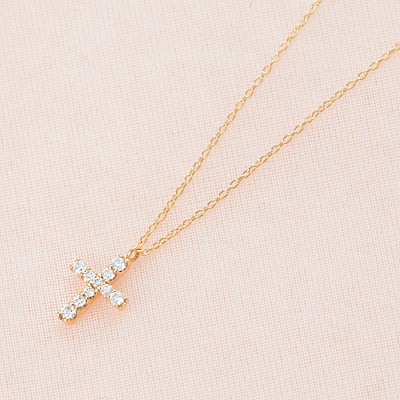 イエローゴールドネックレス