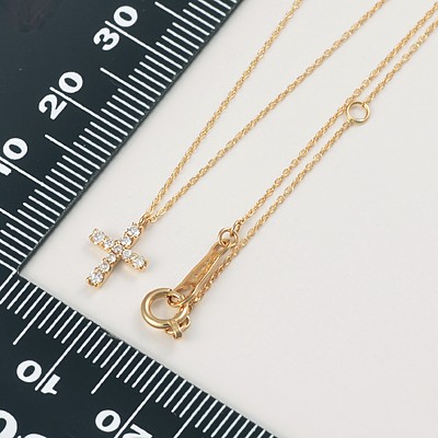 イエローゴールドネックレス