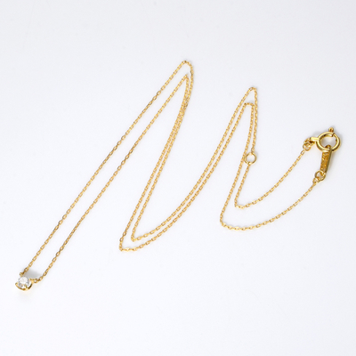 イエローゴールドネックレス