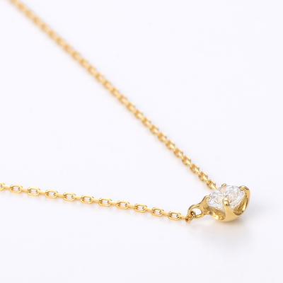 イエローゴールドネックレス