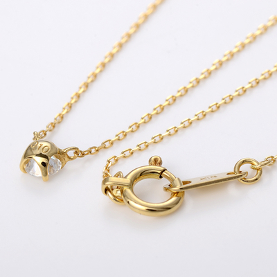 イエローゴールドネックレス