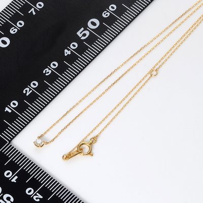 イエローゴールドネックレス