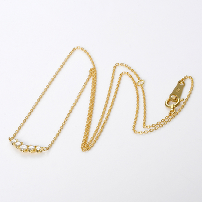 イエローゴールドネックレス