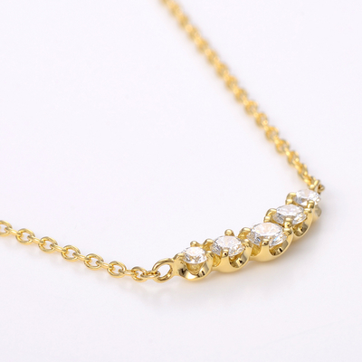 イエローゴールドネックレス