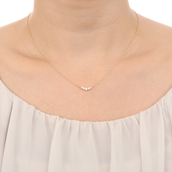 イエローゴールドネックレス