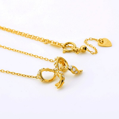 イエローゴールドネックレス