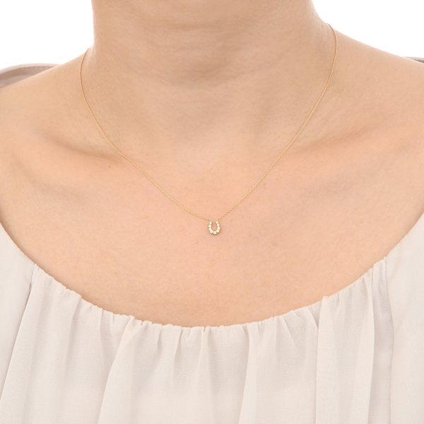 イエローゴールドネックレス