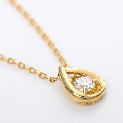 イエローゴールドネックレス