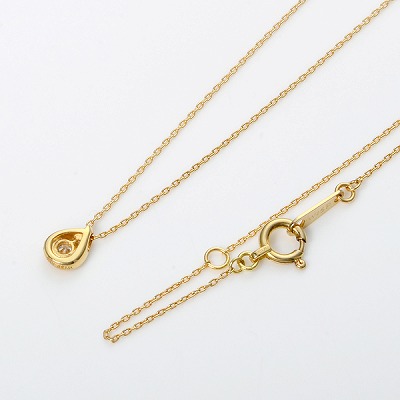 イエローゴールドネックレス