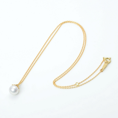 イエローゴールドネックレス